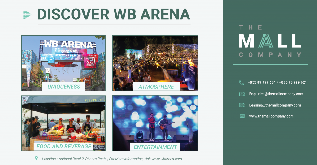 WB Arena - Retail Mall Destination in Phnom Penh