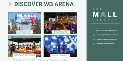 WB Arena - Retail Mall Destination in Phnom Penh