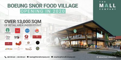 BOEUNG SNOR FOOD VILLAGE - Community Mall in Phnom Penh, Cambodia - - Leasing units available - Retail Real Estate | The Mall Company Commercial Real Estate in Phnom Penh Cambodia | The Mall Company Real Estate Phnom Penh | The Mall Company Retail Consultancy Cambodia