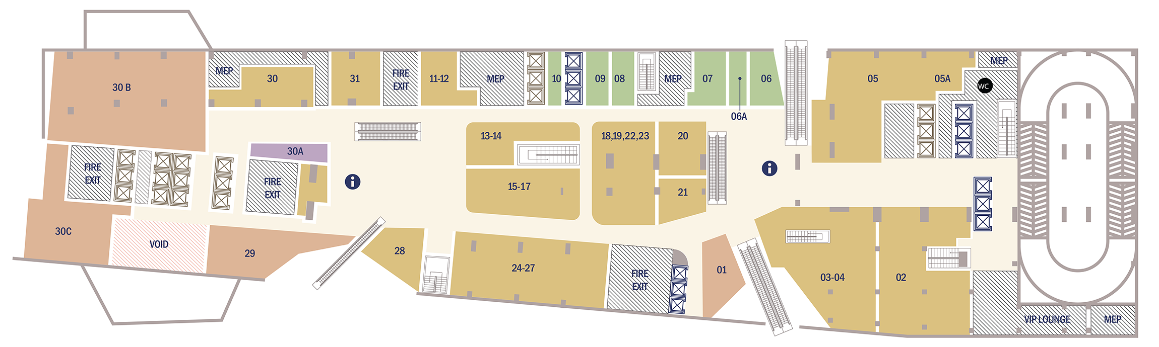 Level 1 The Peak - Mall Managed by The Mall Company | Retail Real Estate